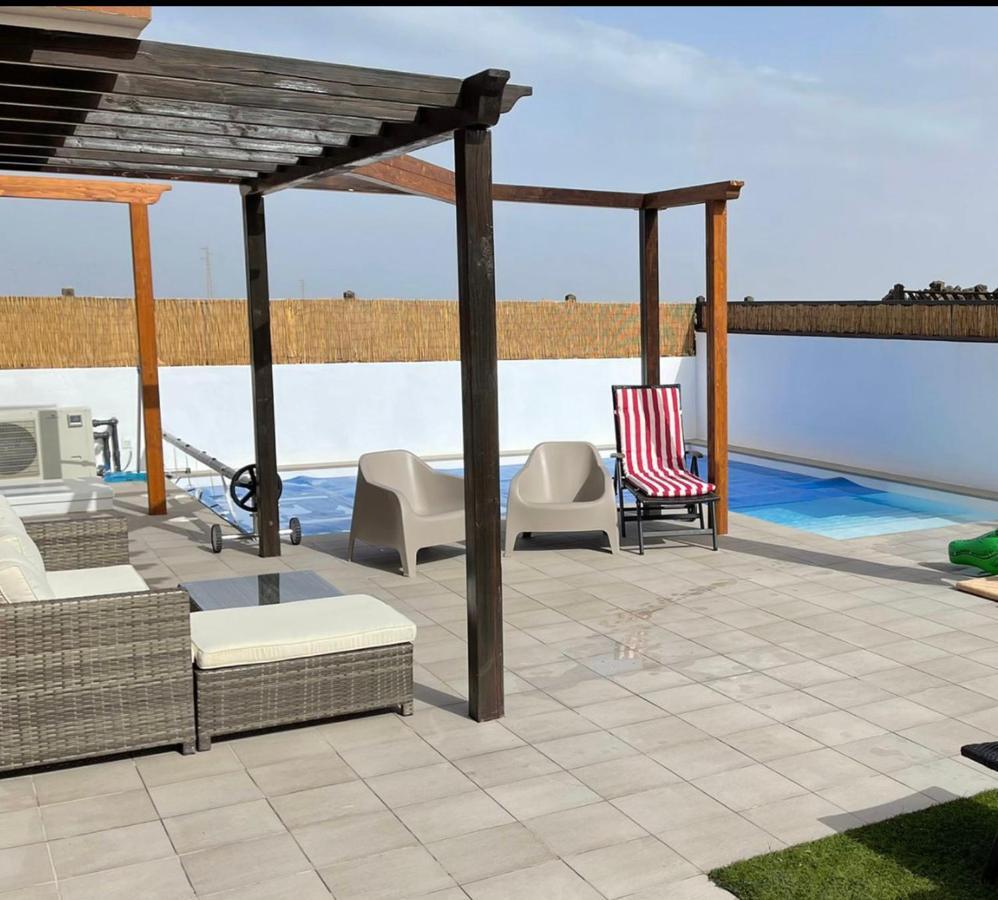 Villa Marie Agradable Y Tranquila Maison Con Piscina Corralejo Exterior photo